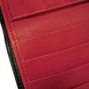 Used 10656 Trifold Wallet 7942, Old Style, Smooth Calfskin, Vintage, Old Red, Two-Tone CD Logo, Black, Unisex from