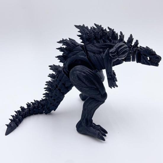 3D Tištěná Dinosaurí Ozdoba Artikulovaný Model Dinosaura Flexibilní Dinosaurí Fidget Hračka pro Úlevu od Stresu Dekorace na Stůl Domácí Kanceláře