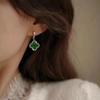 Niche Luxury Diamond Four-Leaf Clover Ear Cuffs - 2023 Elegant High-End Fashion Earrings