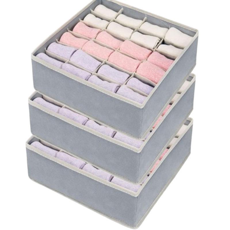 Foldable Large Capacity Underwear & Lingerie Drawer Storage Box