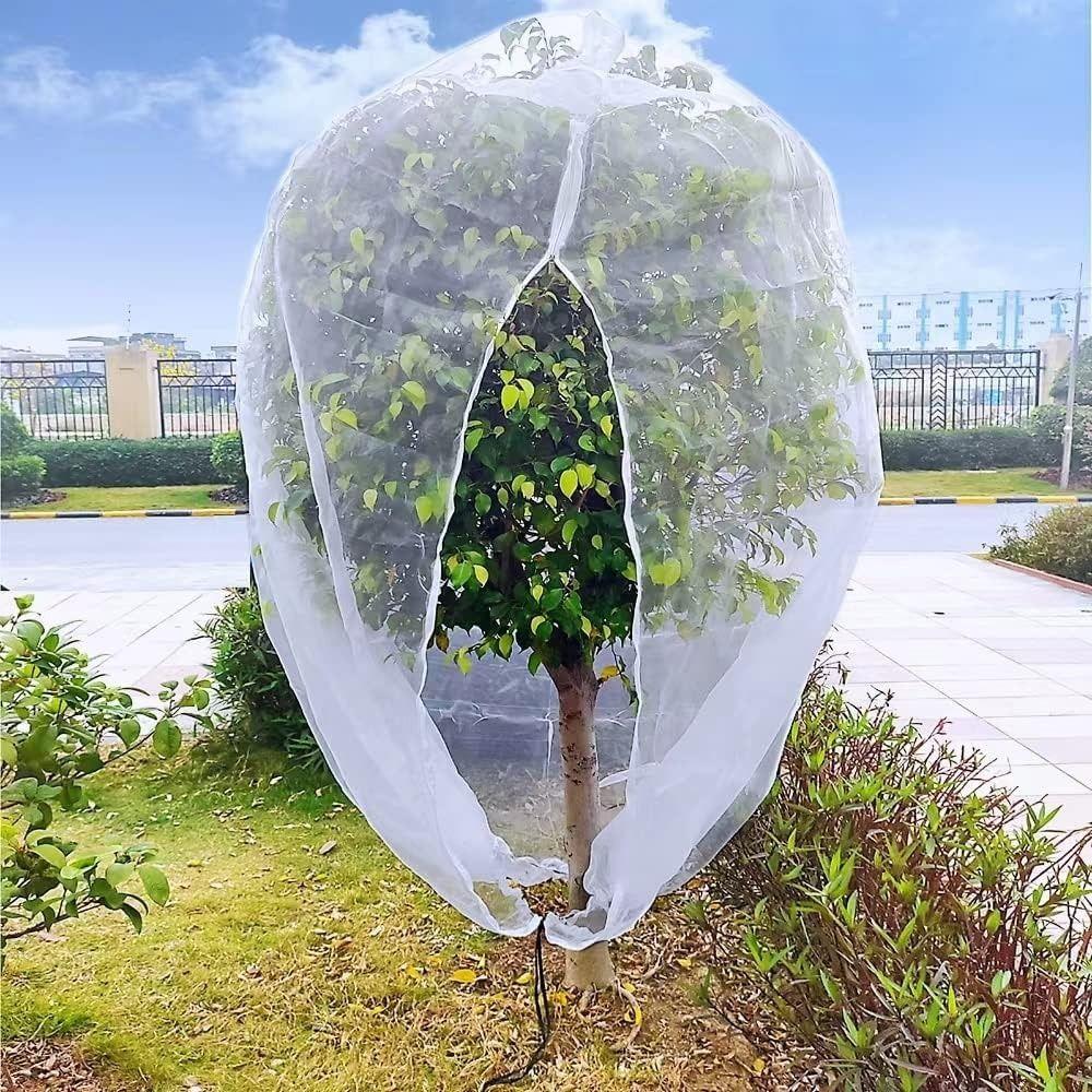 

10ftx10ft Garden Bird Netting Insect Proof Fabric Plant Netting Cover For Garden Protection 6x6ft