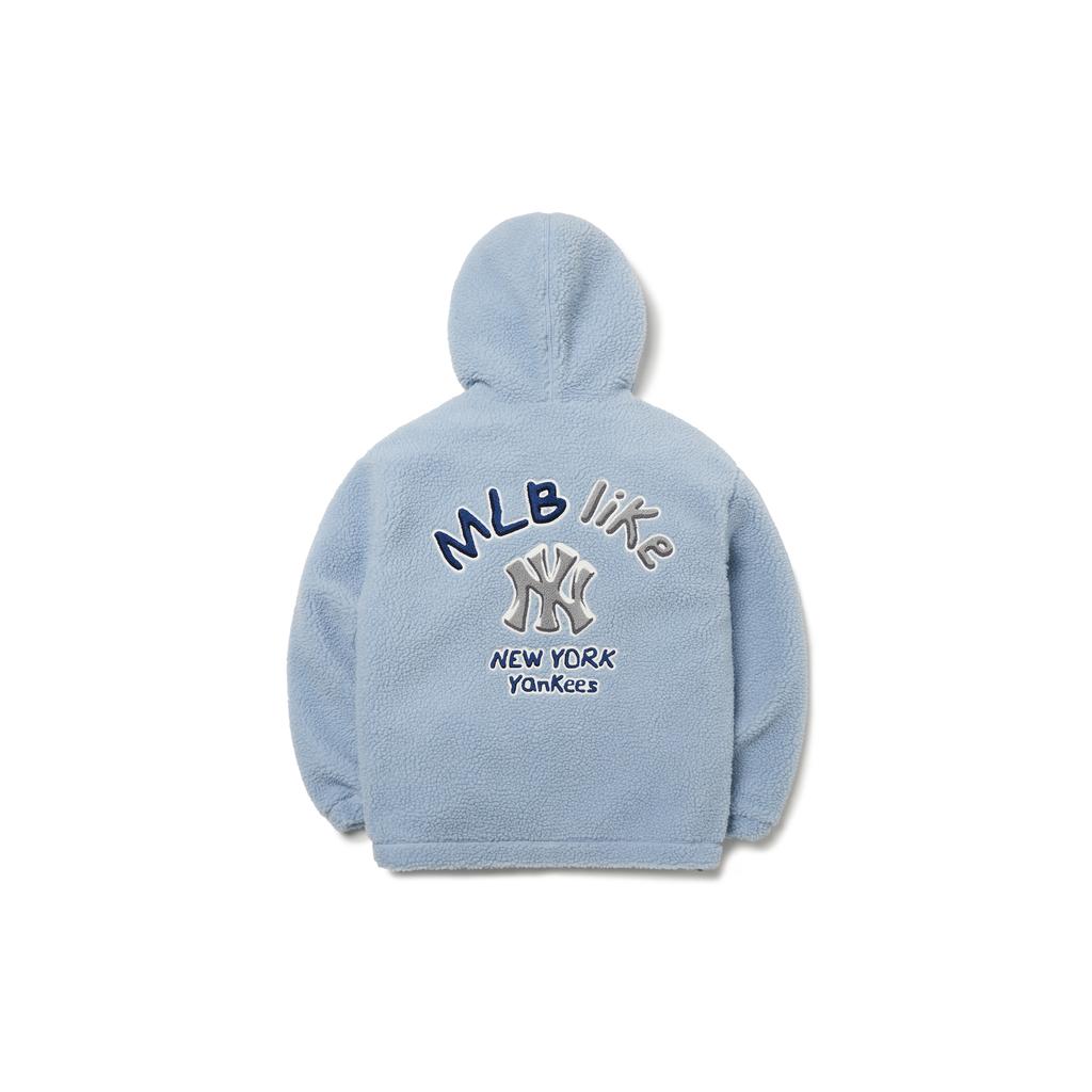 New MLB LIKE Jacket Unisex Light Blue 3AJPF1716-50BLL