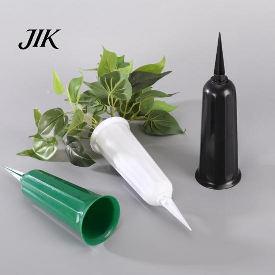 Anti-corrosion Flower Holder Cemetery Vase with Stake Weather-proof Durable Outdoor Garden Lawn Memorial Decoration