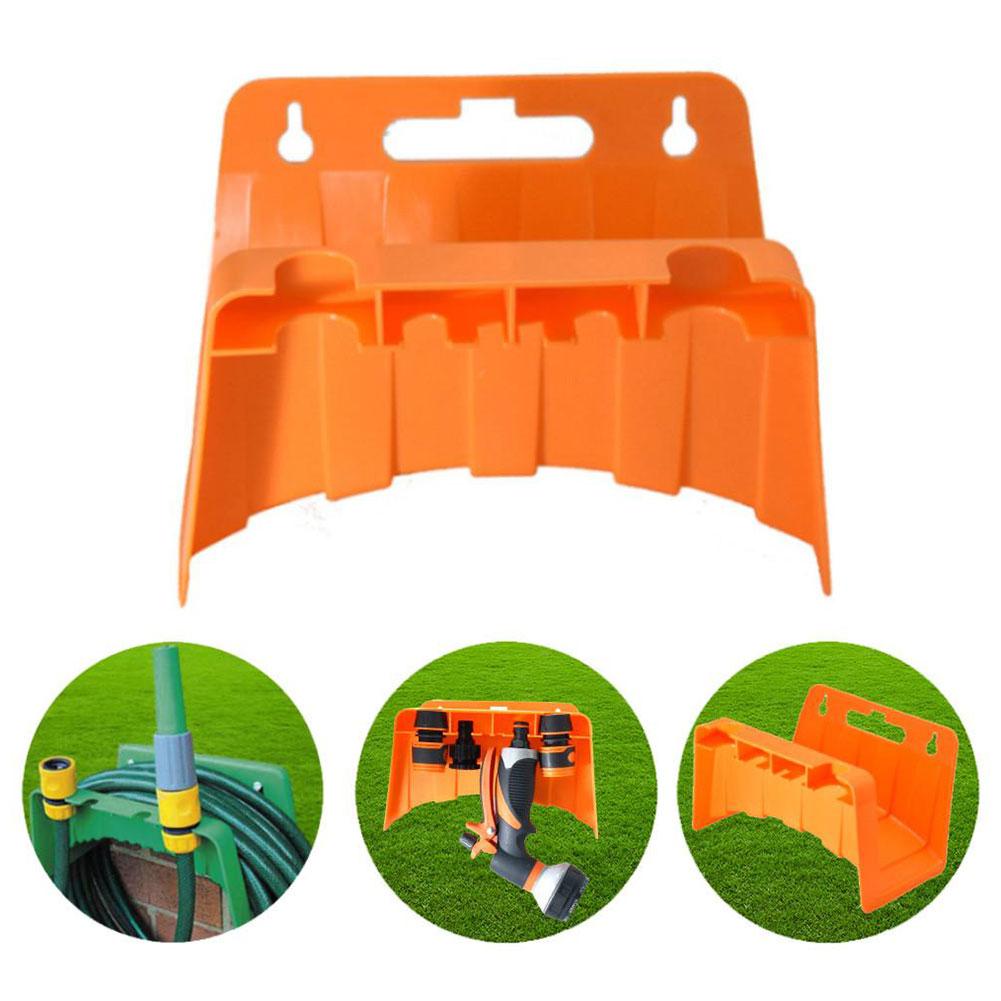 1Pcs Wall Mounted Garden Irrigation Hose Pipe Hanger Plastic Water Hose Organizer Storage Holder Pipe Winding Frame