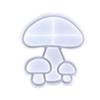 Large and Small Mushroom Tray Silicone Mold DIY Handmade Irregular Mushroom Shape Jewelry Storage Tray Ashtray Mold Crafts Home Decor