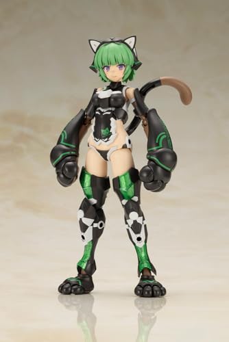 Kotobukiya Frame Arms Girl Magatsuki (Cat Armor Ver.) - Non-scale Plastic Model Kit, Approximately 160mm Tall