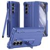 Samsung Galaxy Z Fold6 5G Case with Stand and Stylus, Blue