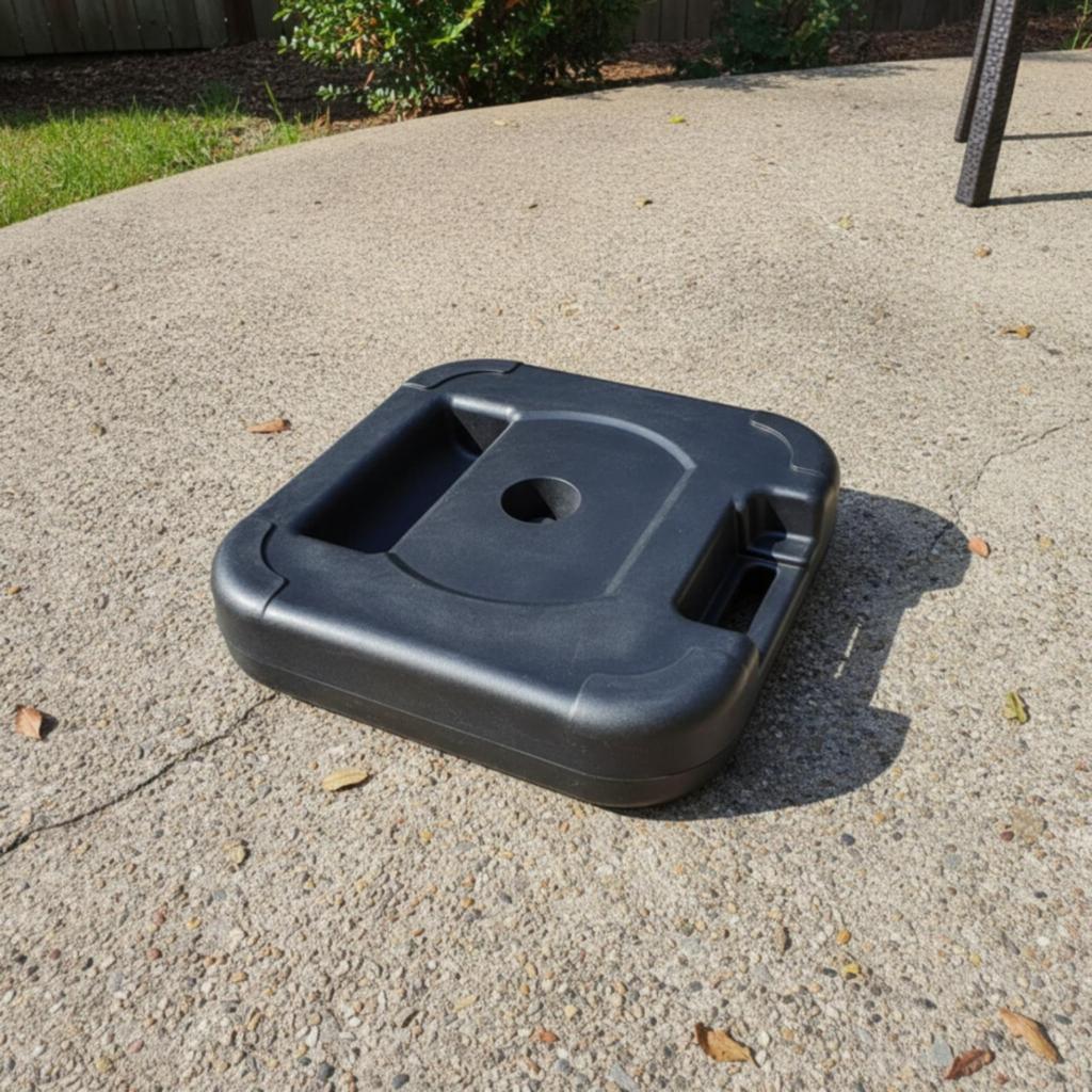 Plastic Umbrella Base Stable Patio Sturdy Duty for Garden