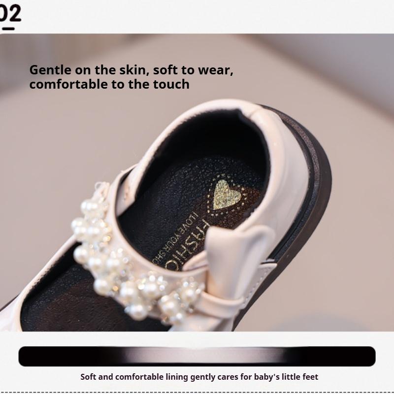 Nuova Moda Autunnale Versatili Scarpe da Ragazza in Pelle Morbida Comode Stile Britannico