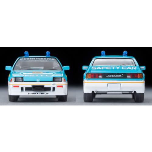 TOMYTEC Tomica Limited Vintage Neo 1/64 Scale LV-N318a Honda Ballade Sports CR-X MUGEN CR-X PRO Suzuka Circuit Safety Car Light Blue/White Finished Pr