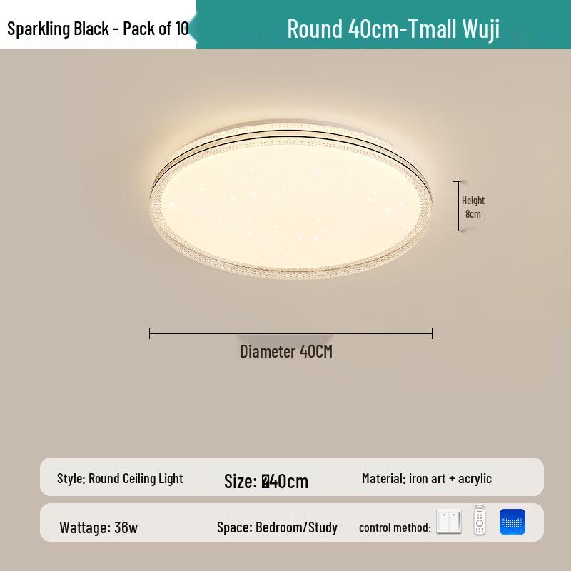 High Brightness Living Room Ceiling Light – Luxury Full Spectrum Eye Protection for Home Decor