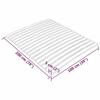 VidaXL Replacement Slat for Bed Base with 17 Slats Bed Base Bed Frame Day Bed Support Bedroom 340073