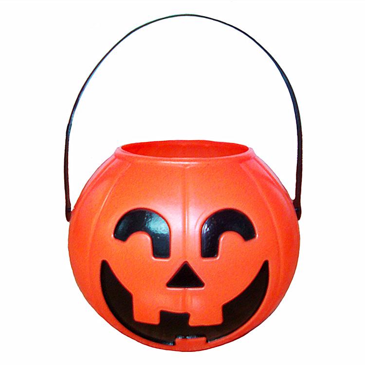 Halloween Colorful Music Pumpkin Lantern & Candy Jar with Sound Control