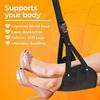 Portable Airplane Footrest,Leg Plane Travel Footrests,Foot Hammock Flight,Feet Rest Hanger for Planes,Train,Office,Car Women Men