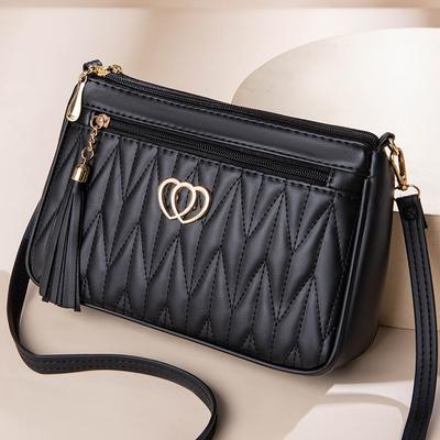 Crossbody Bag for Women In Summer Large Capacity Women's Bag for Women  High End Mobile Phone Bag Casual and Versatile Diamond Tassel Bag