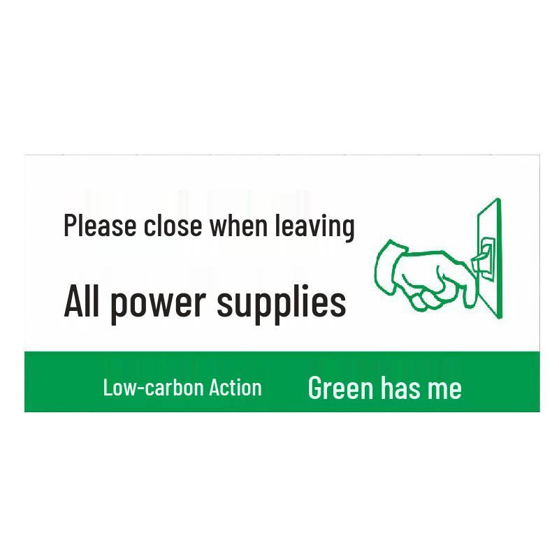 Safety & Reminder Sticker Signs Standard