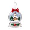 Snowman, Santa and 2D Acrylic Hanging Ornament for Holiday Home Door Handle Decoration