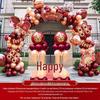 Rose Red Balloon Arch for Weddings, Birthdays, and Events