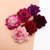 10Pcs 10CM Roses Head Wedding Decorative Plants Wall Diy Christmas Decorations for Home Bride Brooch Artificial Flowers Cheap