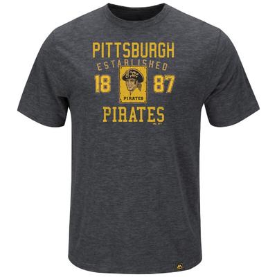 T-Shirt MLB Pittsburgh Pirates Baseball Cooperstown Heads Or Tails Unisex T-Shirt