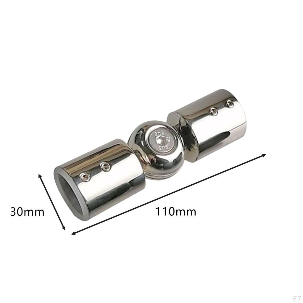 Corner Connector for Curtain Rods, Adjustable Angle, Universal Connection Bathroom Glass Doors,