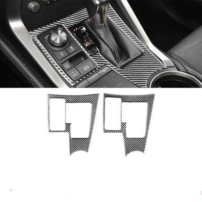 For Lexus NX 200 200t 300h 2014 2015 2016 2017 2018 Car Gear Shift Panel Decor Sticker Decal Cover Trim Accessories