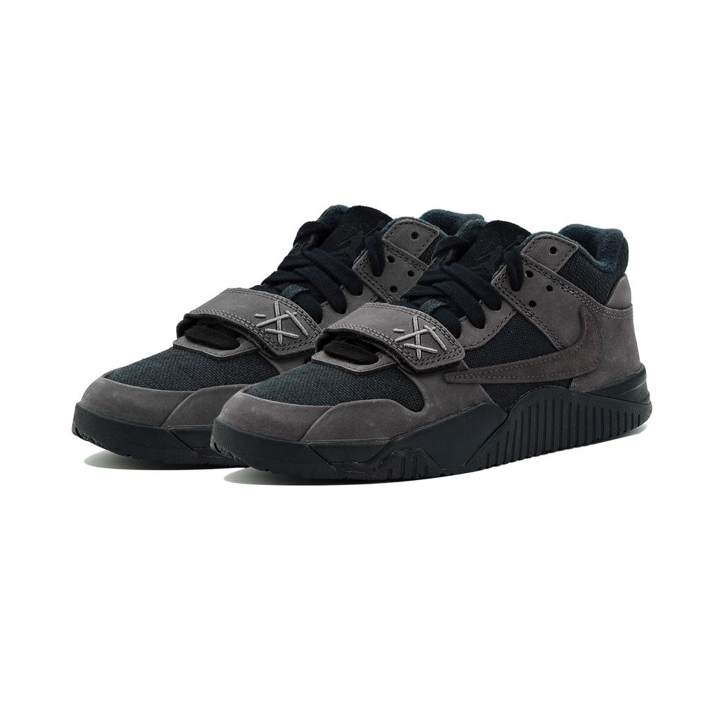 Travis Scott X Jordan Jumpman Jack Cushioning Slip Resistant Low Top Basketball Shoes Unisex Deep Mocha Black Gray FZ8117-204(Team-)