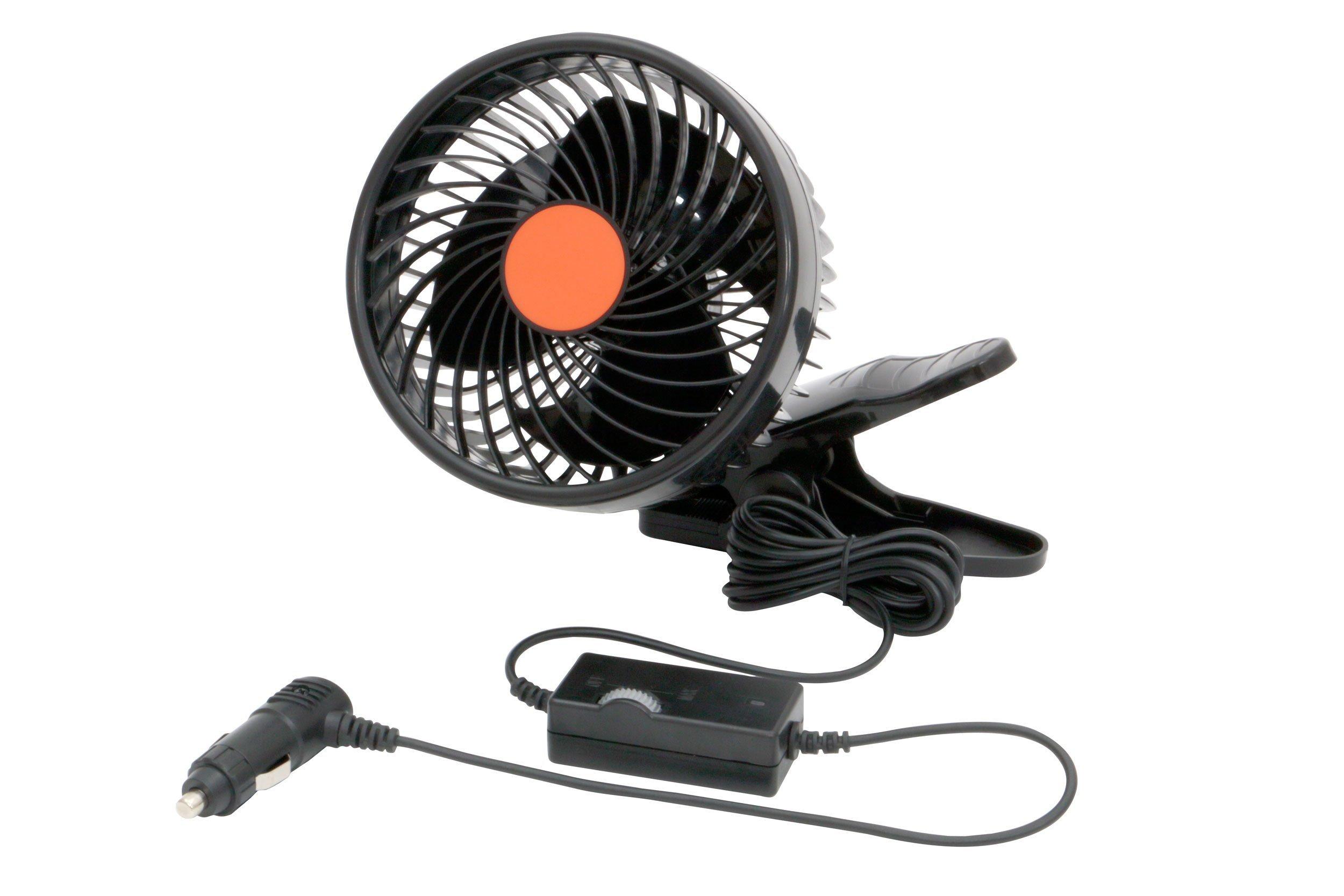 

JET INOUE Room Quiet 590344 5-inch Clip-on Fan, 24V, Type, чорний