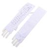 1 Par Kvinnor Elegant Bal Nattklubb Snörhandskar Tea Party Fingerlösa armbågslängda handskar