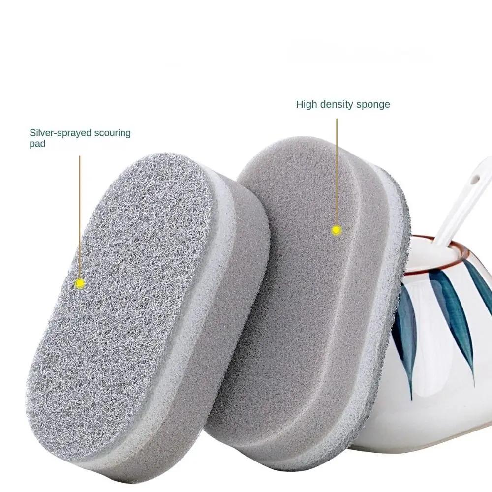 1/2/3Pcs High-quality Three-Layers Dishwashing Sponge Double-Sided Cleaning Cleaning Rag Thick Decontamination Magic Sponge