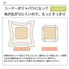 JEMA Gemma Space-Saving Kotatsu Futon, Single Comforter, Square, Fluffy Flannel Fabric, Cable Pattern, Beige, Approx. 160x160cm, Washable