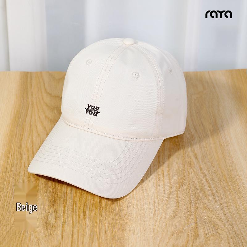 Riya Korean Style Unisex Large Baseball Cap - Autumn/Winter Duckbill Hat