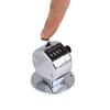 Mini Metal 4 Digit Number Handheld Hand Tally Counter for Sports Games Golf