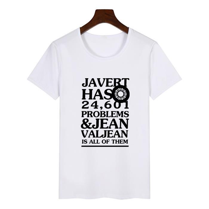 Les Miserables JAVERT HAS 24 601 Мужская и женская футболка с коротким рукавом M
