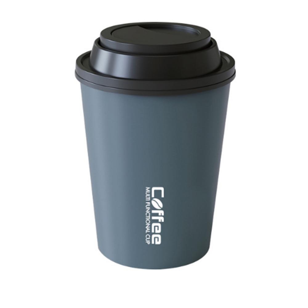 Portable Children's Stationery Set Coffee Cup Shape Learning Storage Cup for School