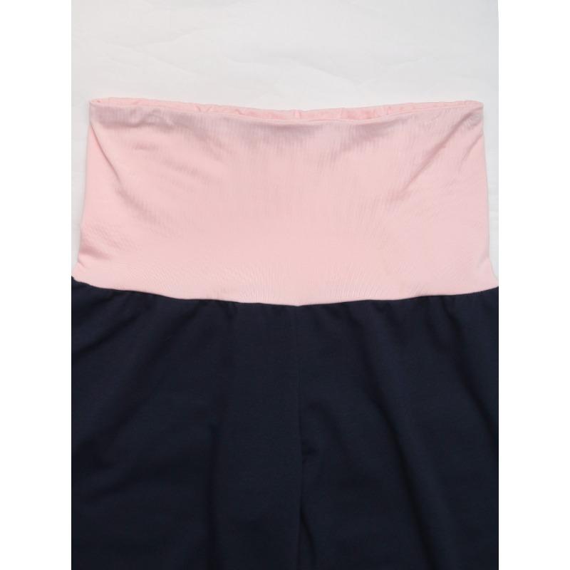 Women's New Low-waisted Trousers Trousers Trousers Casual Collision Splicing Wide-legged Trousers