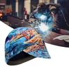 Gorra de Trabajo para Soldador Antiescarcha Resistente al Fuego Gorro de Soldadura Sombreros Protectores para Soldadura Cubierta Protectora para la Cabeza Gorro de Protección para Soldador
