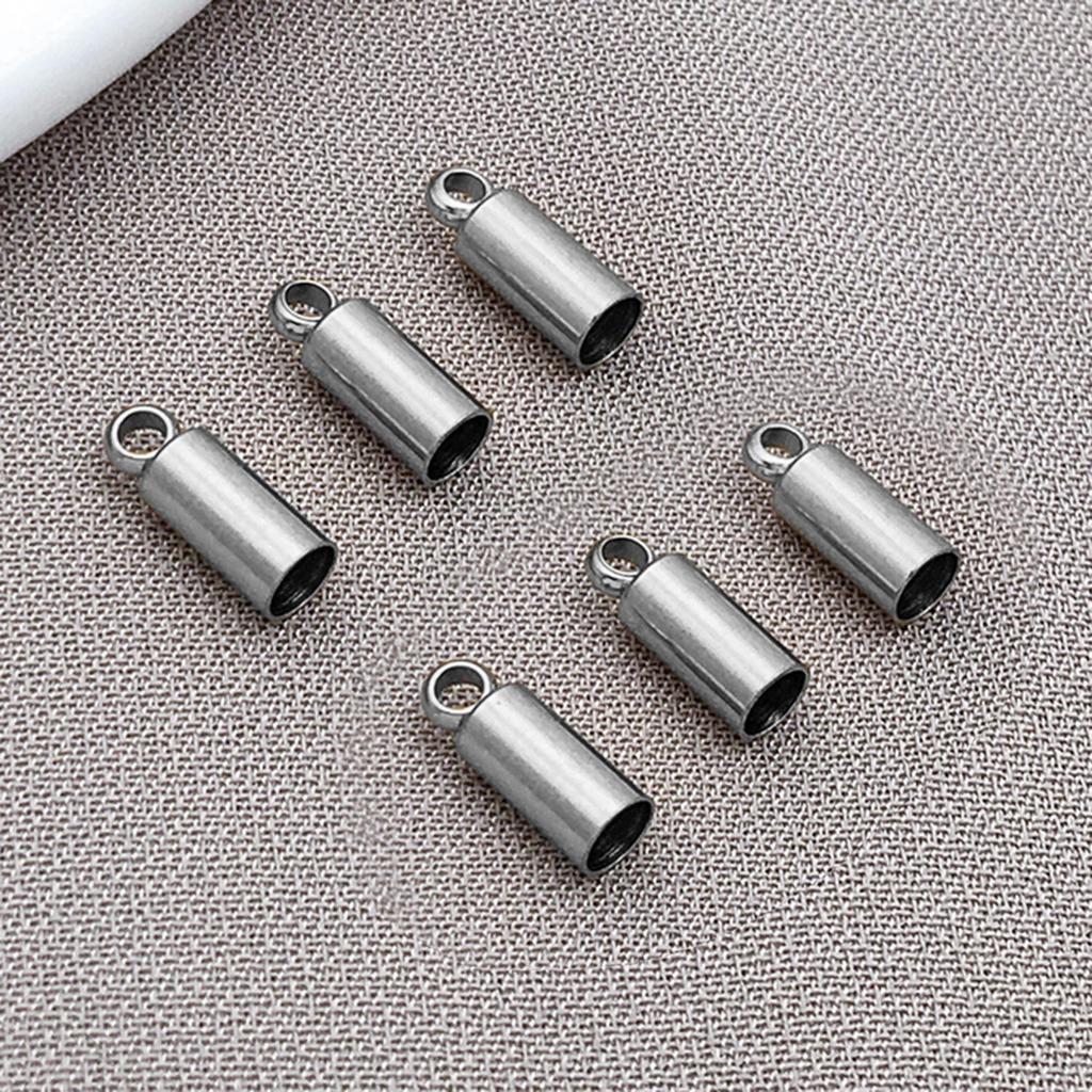 Stainless Steel Gold Chain Clasp Leather Connector for DIY Bracelet/Necklace Jewelry