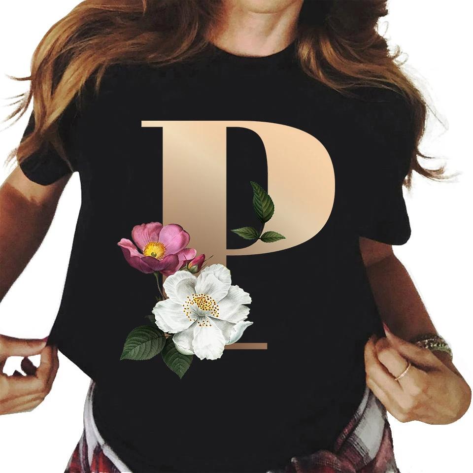 Polyester 100% New Short-sleeved T-shirt Female Summer Students Round Neck Loose Large Size Women's Casual Short-sleeved Blouse