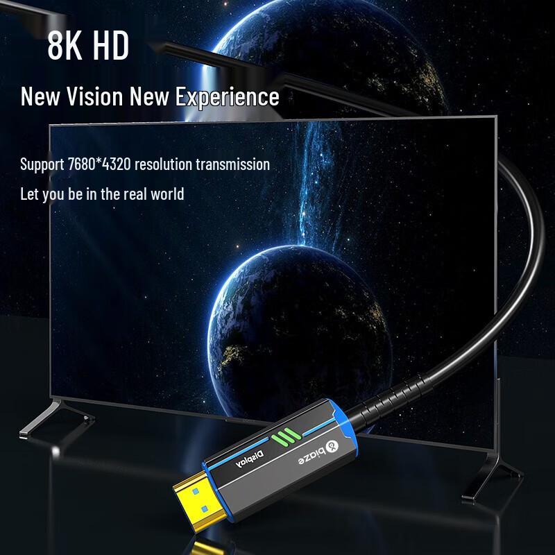 BIAZE HDMI 2.1 Fiber Optic Cable 8K@60Hz