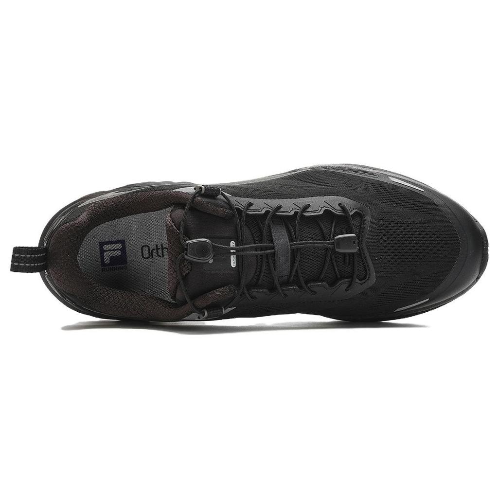 FILA SPD LYNX 2 Comfortable Sports Fabric Shock Absorption Wear-Resistant Low-Top Running Shoes Men sneaker Black A12M411208FBM