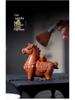 Handmade Purple Clay Zodiac Horse Tea Pet Ornament for Tea Ceremony Decoration