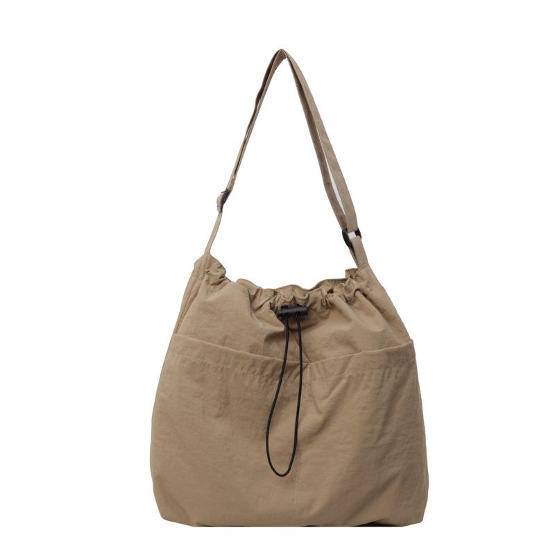 

Вместительная сумка-ведро на кулиске женская новая повседневная сумка-мессенджер уличная на плечо для поездок