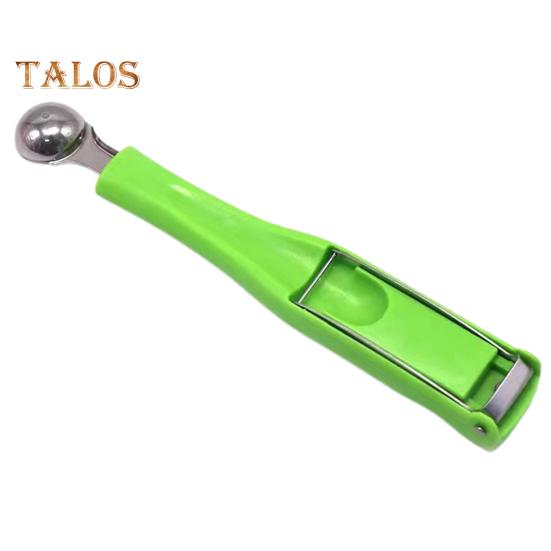 Tăiător de pepene verde 3 în 1 Set de lingurițe pentru pepene galben Separator de pulpă pentru înghețată Scooper pentru fructe Gadget de bucătărie