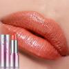 14Color Metallic Violet Lipstick Polarizing Pigment Diamond Glitter Lipgloss Waterproof Lasting Gold Pearl Shine Sexy Lip Makeup