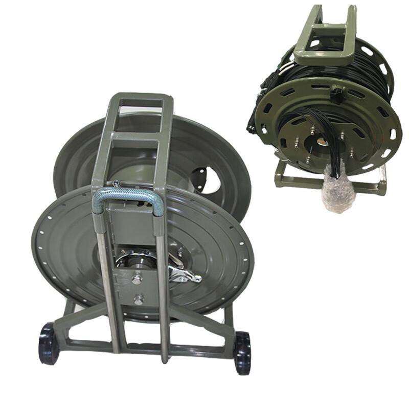 JingXunGuang Portable Outdoor Optical Cable Reel Cart