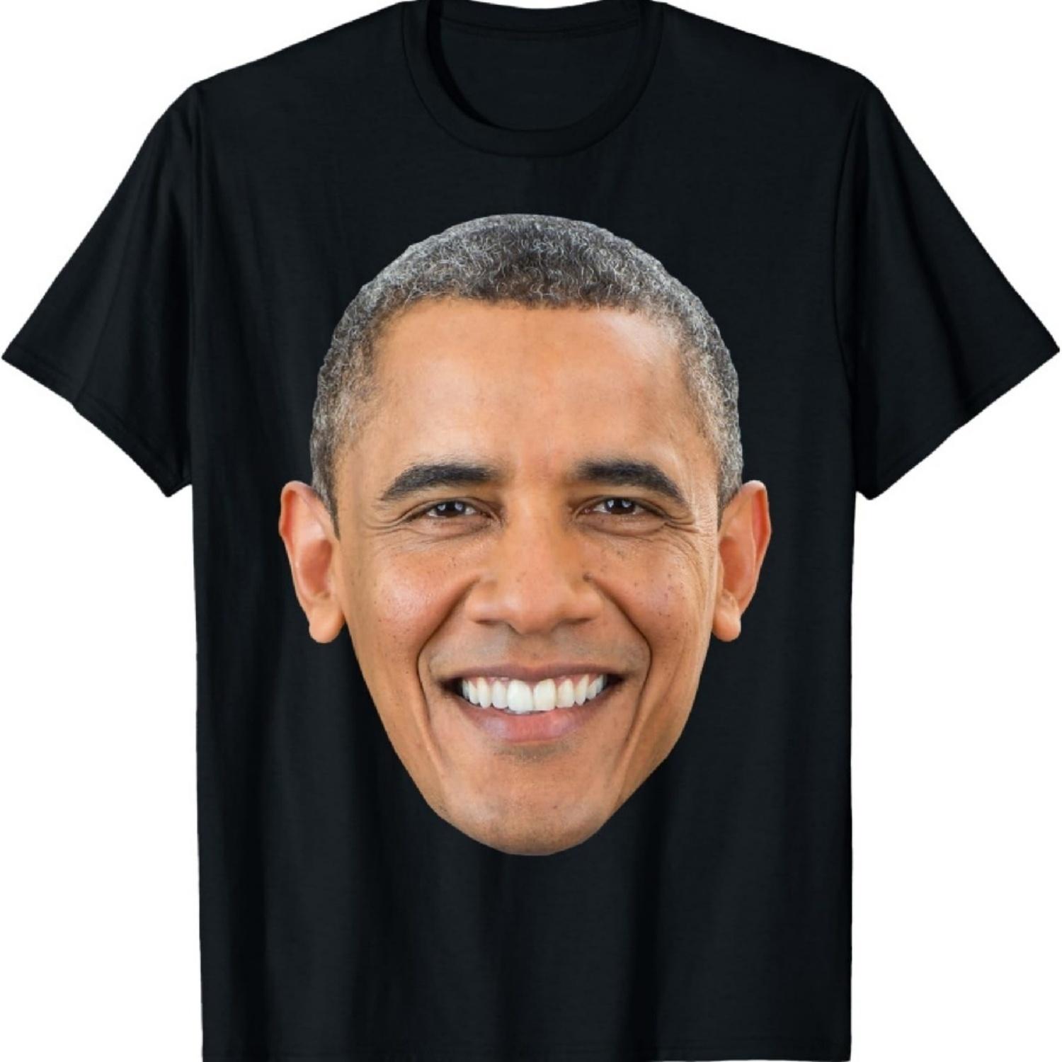 Папа Барак Обама - Смешная Новинка Футболка Футболка S чёрный