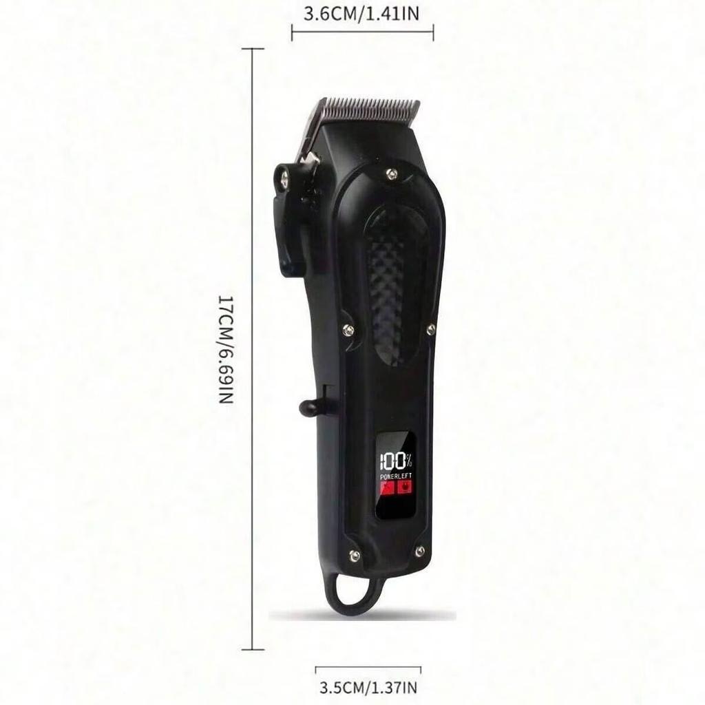 Professional USB Rechargeable Hair Clipper & Beard Trimmer, Cordless, Ideal Gift For Men