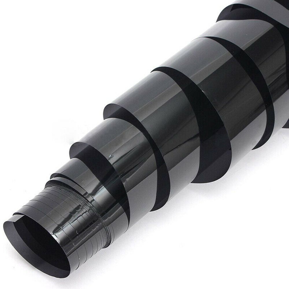 5% VLT Car Window Tint 100x50cm Uncut Sunshade Film Dark Smoke Black Glass Sticker Practical Professional Auto Accessory
