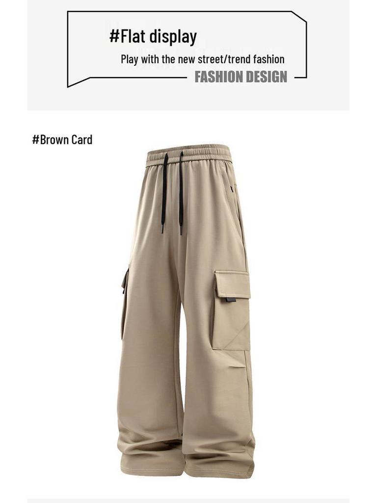 Men's Summer Outdoor Paratrooper Pants - Waterproof, Stain-Resistant, Breathable, Casual, Unisex, Ideal for Sports, Hiking, and Workwear.